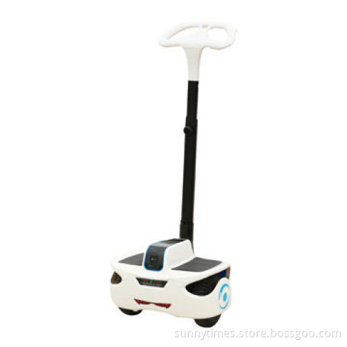 In motion mini electric scooter, self-balancing chariot for kids